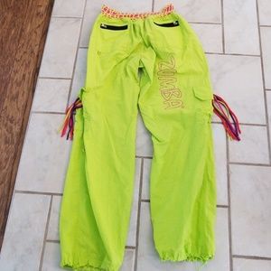Zumba cargo pants, size large.